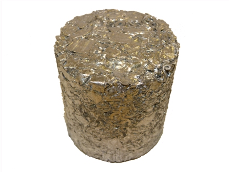 briquetted aluminium