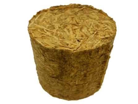 briquetted straw