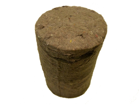 briquetted carpet & textiles